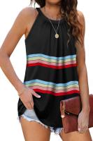 Camiseta sin mangas plisada con tirantes para mujer, moda 2024 - details 17