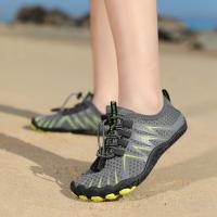 Zapatos de playa de suela blanda de secado rápido para exteriores, antideslizantes y resistentes al desgaste, para hombre y mujer, zapatos de natación para snorkel, zapatos de pesca para hombre con cinco dedos - details 4