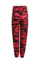 Pantalones de tiro medio para mujer, pantalones Cargo holgados de camuflaje para primavera y otoño, pantalones bombachos cómodos - details 21
