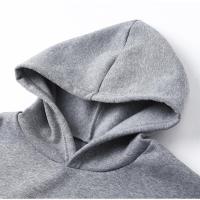 Conjunto de ropa deportiva de lana para mujer, Sudadera con capucha suelta, pantalones de Jogging, moda informal - details 11