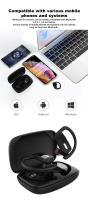 Auriculares Bluetooth para deporte de 6-8 horas de reproducción Micrófono HD Hi-Fi Súper Bajo inalámbrico Reducción de ruido - details 13