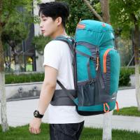Mochila de 65L, mochila de senderismo resistente al agua con cubierta para la lluvia, mochila de viaje para deportes al aire libre para acampar, escalar y montañismo - details 6