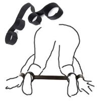 Conjunto de Bondage BDSM para adultos, juegos con esposas, ataduras de tobillo, Juguetes sexuales para mujeres, parejas, cama de esclavo, correa SM, puños suaves, Sex Shop - details 6