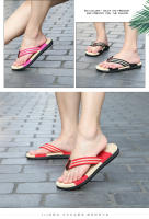 Zapatillas de Playa para Hombres Tamaño Grande Antideslizantes Frescas de Goma Moda de Verano - details 8