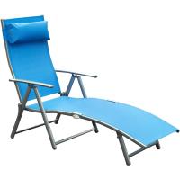 Sillón de Jardín Plegable con Resalto Ajustable 7 Niveles Carga de 165kg - details 36