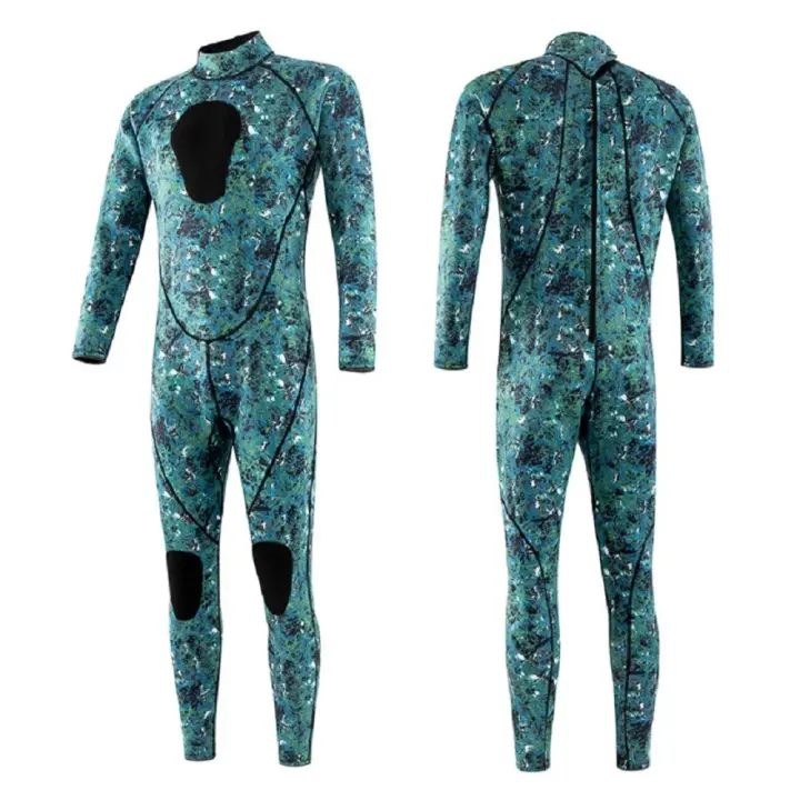 Trajes de Buceo Camuflaje Completos Cálido, Adecuado para Pesca, Buceo, Surf, Snorkeling, Kayak - 1