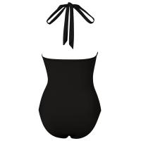 New Sexy Deep V One Piece Swimsuit Women Mesh Backess Swimwear Female Monokini Bathers Bathing Suits Summer Beach Wear - details 5