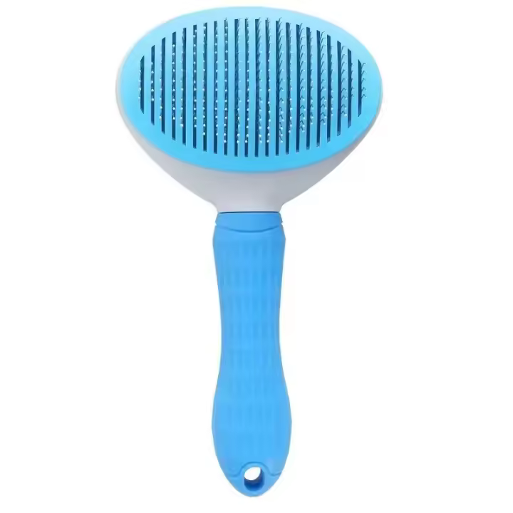 Cepillo para perros y gatos, peine de autolimpieza, removedor de pelo, herramientas de aseo, accesorios para mascotas - 1