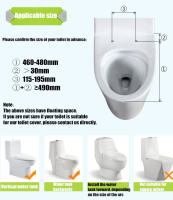 Asiento de inodoro inteligente con calefacción, bidé antibacteriano, desodorización automática - details 0