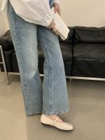 Xiaoxiangfeng remache Mary Jane zapatos nueva cabeza cuadrada boca poco profunda solo zapatos de fondo plano cinturón de una palabra zapatos pequeños de cuero - details 13