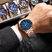 Reloj de Cronómetro Luminoso Impermeable de Lujo Militar POEDAGAR Regalo Perfecto para Hombres - details 3