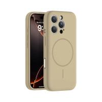 Funda Plana de Silicona Magnética para iPhone Max Apple 16 15 14 Pro N52 con Imanes Fuertes, Diseño de Sensación de Piel, Anti-Manchas y Anti-Huellas. - details 10