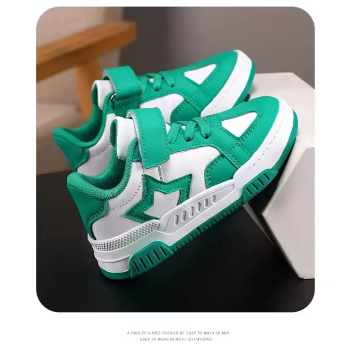 Zapatillas Deportivas para Niños Zapatos Planos Impermeables de Lujo Diseño, Transpirables a la Moda - 1