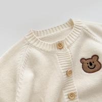 Cárdigan de punto para bebé recién nacido, Top de manga larga informal, suéter para niños y niñas, ropa de otoño e invierno - details 7