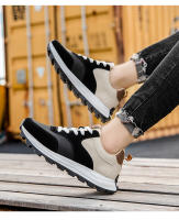 Zapatos Forrest Gump Cuero con Bloques de Color, Zapatos de Papá, Suelas de Plataforma Modernas para Hombre, Zapatos Que se Desván, Zapatos Deportivos Casuales Transpirables - details 10