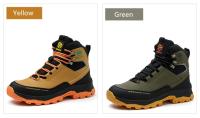 Zapatos de Seguridad para Hombres Impermeables, Altas, Resistentes al Desgaste, Forro de Cuero, Suela de Goma Sintética - details 26