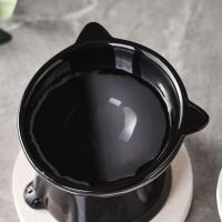 Cuenco de cerámica antigolpes para gatos, cuenco de base alta creativo y bonito para mascotas, alimentador de bebidas para mascotas multiusos antideslizante, contenedor de agua - details 6