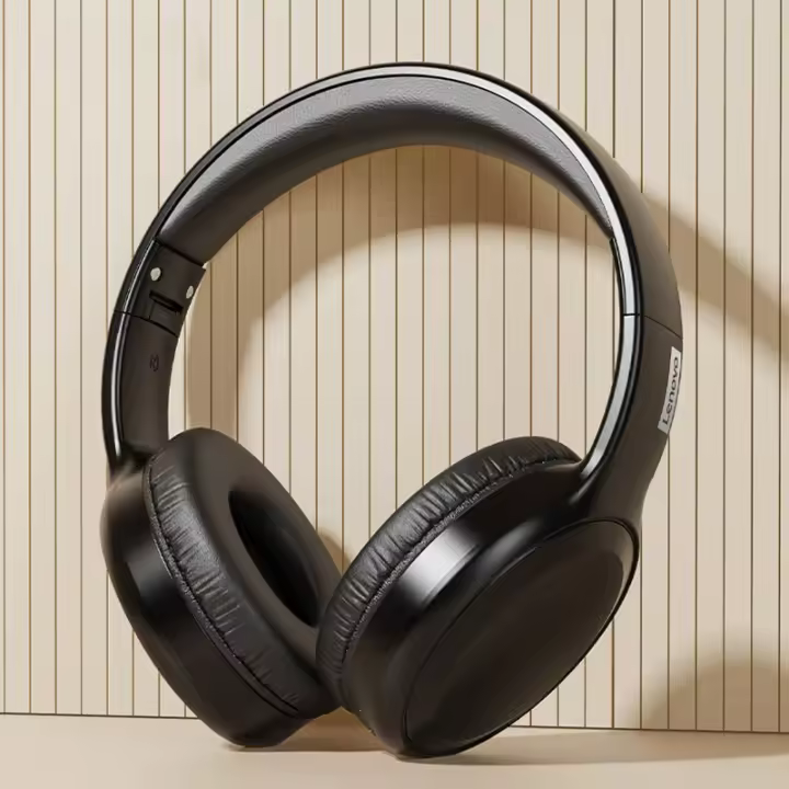 Auriculares Lenovo inalámbricos Bluetooth, auriculares deportivos de baja latencia para juegos, auriculares plegables para deportes, auriculares para música al aire libre, ordenador con micrófono TH30 - 1