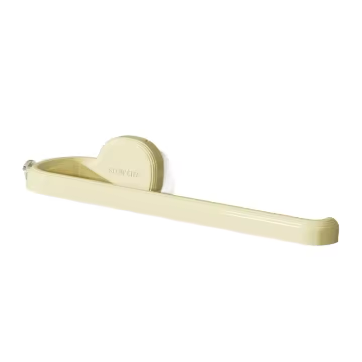 Soporte de papel de cocina con ventosa, toallero montado en la pared sin perforaciones, dispensador de pañuelos de adsorción al vacío debajo del gabinete - 1