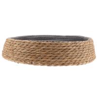 Cama de mimbre para perro, nido tejido para mascotas, esterilla para gato, hierba, sauce, cálido, limpio - details 3