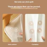 Funda nórdica con broches a presión, fijador de edredón, funda de edredón para cojín de sofá, hebilla de fijación anti-más cambios, cortinas opacas, arma mágica - details 2
