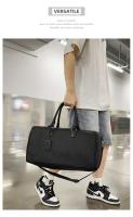 Bolsa de viaje de gran capacidad para Excursiones cortas, Bolsa de mano simple, Separación seca y húmeda, Bolsa de fitness de moda - details 3