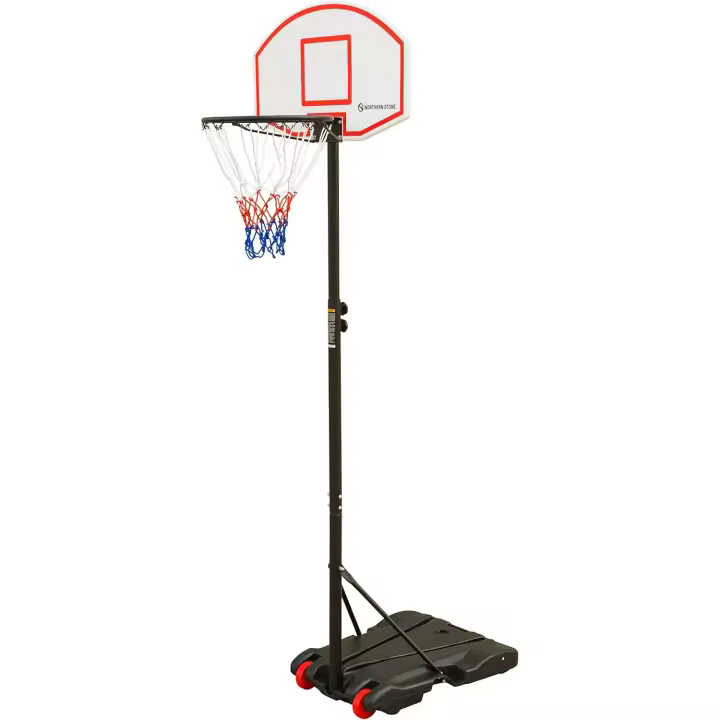 Aro de Baloncesto de Altura Ajustable para niños, Soporte de Baloncesto portátil Independiente para niños - 1