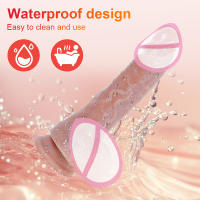 Juguete sexual Anal expansor suave con función telescópica para mujer, regalo para adultos, masturbador de eyaculación de silicona, pene, ventosa grande - details 5