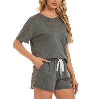 Conjunto de Shorts Cómodos y Casuales de Moda para Mujeres Europeas y Americanas - details 3
