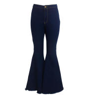 Pantalones acampanados de mezclilla elástica ajustados a la cintura HSF99 Fashion - details 88