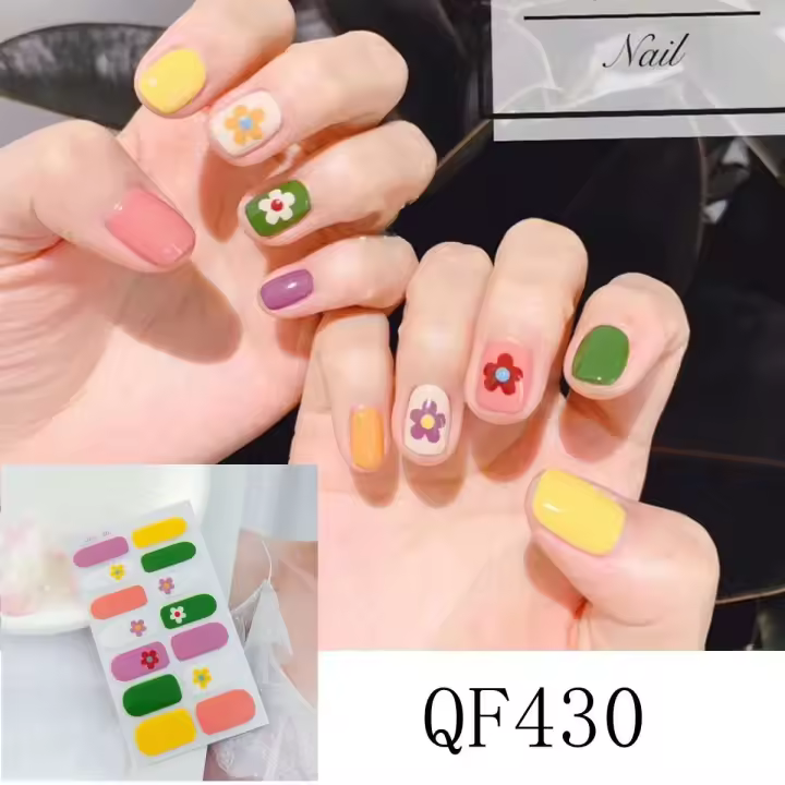 24 Unids/CA Love Pink Juego Completo Falso, Uñas Artificiales Removibles Impermeables, Uñas Decorativas para Mujer - 1