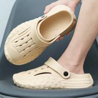 Sandalias transpirables de EVA para hombre, zapatillas de moda, sandalias ligeras, toboganes de playa, verano - details 4