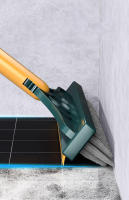 Nueva Escobilla De Limpieza Para El Hogar Con Mango Largo Cepillo De Cerda Para Huecos De Inodoro Herramienta De Limpieza Para Esquinas Y Ralladuras De Piso Y Ventanas V-Shape Ecológica Y Recargable - details 6