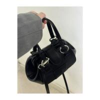 Chocolate Retro Hebilla De Metal Mini Bolso Mujer 2025 Nuevo Simple Y Versátil Bolso De Mensajero De Hombro - details 3