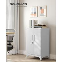 Archivador de Oficina, Armario Multifuncional, 2 Puertas, con Cerradura, Almacenamiento de Acero, para Sala de Estar, Gris Mate OMC013G01 - details 40