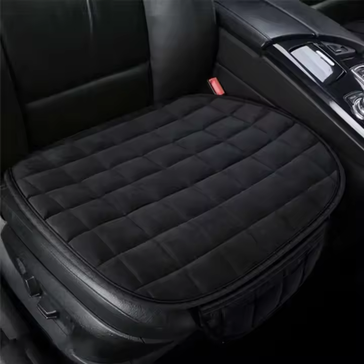 Cubierta de Asiento de Coche BUNO Cálida para Invierno Almohadilla Antideslizante Universal para Asiento Delantero Almohadilla Transpirable - 1