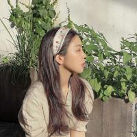 Diadema de encaje bordado de estilo coreano, borde ancho, lazo Floral, cuerda para el cabello, decoración de banda para el cabello con diamantes de imitación y flores de hadas - details 5