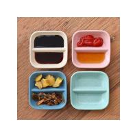 Creative Wheat Straw Seasoning Dish Kitchen Snack Sauce Plate Household Tableware Sauce Dipping Snack Dish - details 2