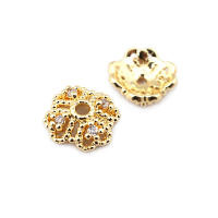 Accesorios de Joyería DIY de Alta Calidad Abalorios de Cuarzo de Brasa Dorada de 18K - details 42