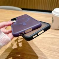 Nueva funda de teléfono de negocios translúcida mate de lujo para Samsung Galaxy S25 S24 Ultra S23 S22 Plus S20 S21 FE Magsafe cubierta magnética - details 9