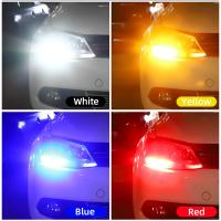 2 uds 1156 BA15S P21W 1157 BAY15D P21/5W 7443 W21/5W T25 3157 P27/7W bombillas LED luces de circulación diurna LED superbrillante coche DRL - details 4