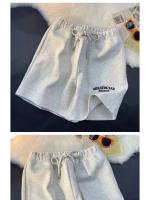 Pantalones Cortos de Deportes de Verano Minimalistas Moda de Playa y Calle para Hombres con Letras Bordadas - details 6
