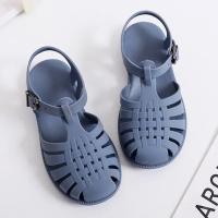 Sandalias de playa infantiles Ocean Summer Girl Gladiador sandalias infantiles suaves antideslizantes princesa Jelly shoes chico trapeador Romano - details 15
