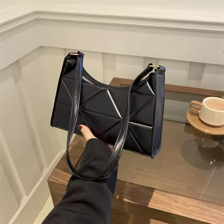 Bolso de Hombro de Moda Primavera 2025 Bolso Casual para Mujer Lining de Poliéster - 1