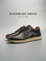 Zapatos deportivos de cuero de vaca de alta gama, nuevos zapatos casuales de cuero para hombre - details 8