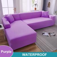 Funda de sofá impermeable para sala de estar, cubierta elástica para sofá esquinero en forma de L, 1/2/3/4 asientos - details 27