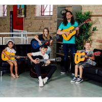 Pack de guitarra clásica española de tamaño 1/4 para niños XF de 3rd Avenue, Guitarra acústica con cuerdas de nylon, funda de transporte, cejilla y púas, Natural - details 5