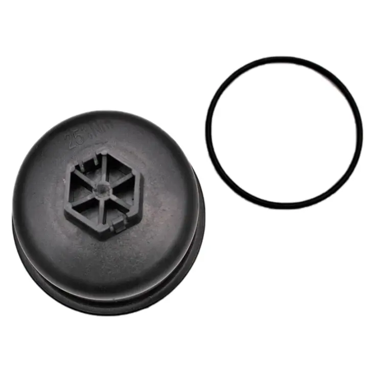 Tapa de filtro de aceite, tapa superior 3M5Q6737AA 1103L7 1103P8 73500070 para Transit MK7 /Galaxy /Mondeo /Focus/ - 1
