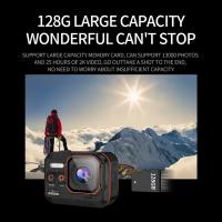 Cámara Deportiva WiFi 4k Impermeable, Control Remoto, Pantalla IPS de 2 Pulgadas, Ángulo Amplio de 170° - details 6