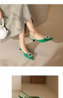 Sandalias de 3cm para mujer, tacones de aguja, tacones pequeños de 3cm - details 10